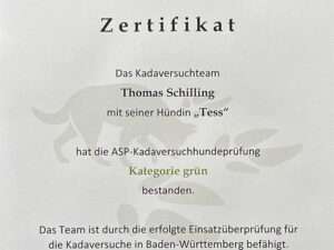 ASP Kadaversuchteam